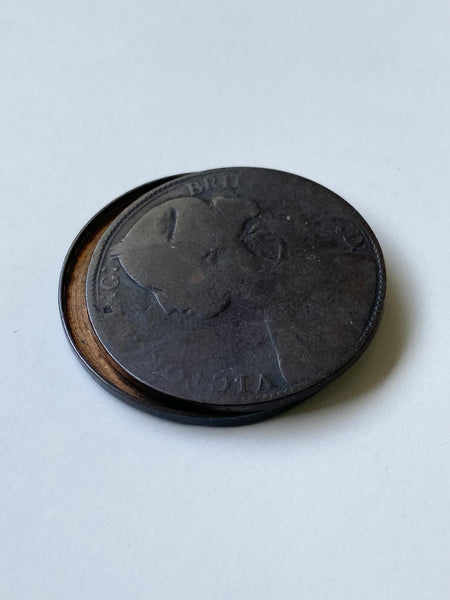 Rare 19th Century Trick Double Headed Coin