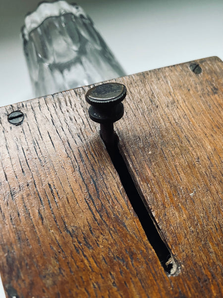 Antique WW1 Scratch Built Chuck-A-Luck Gambling Game Named & Dated 1917 - Source Vintage