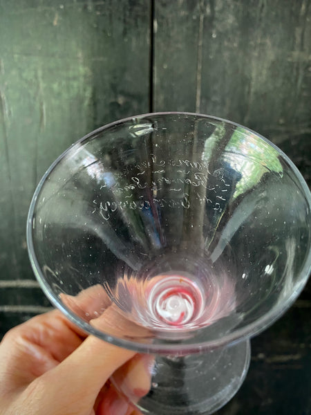 Antique 18th Century Firing Glass c.1770 - Source Vintage