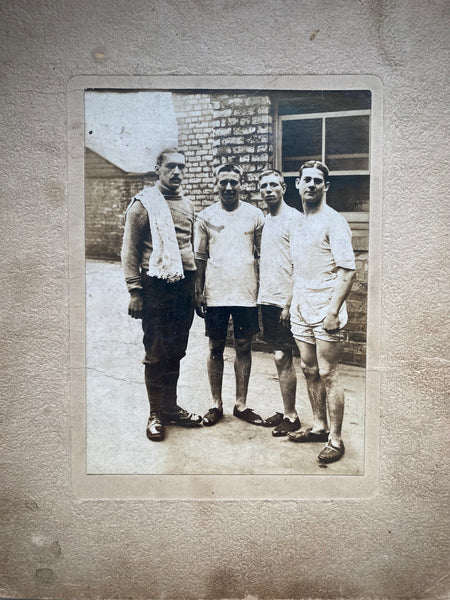Lot Of 3 Antique Early 20th Century Boxing Photographs - Source Vintage