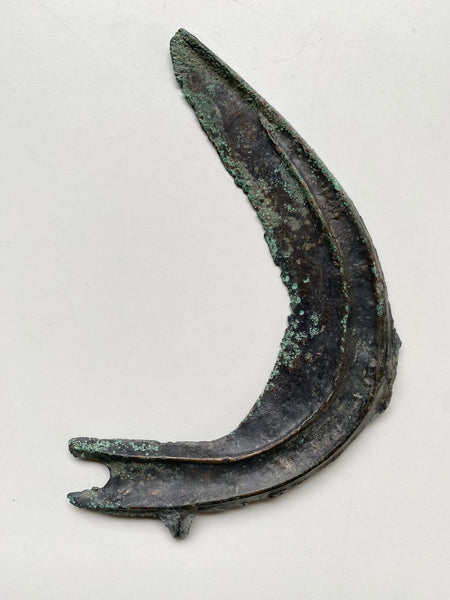 Rare Early Iron Age Bronze Celtic Ritual Sickle c.800-600 BC - Source Vintage