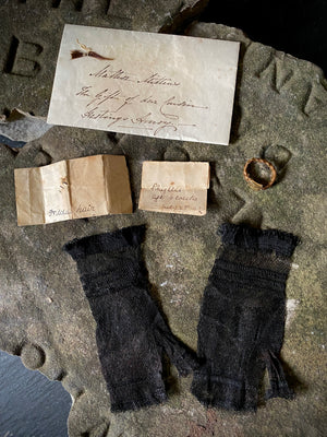 Antique 19th Century Mourning Collection