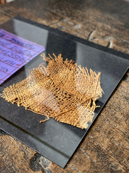 Rare Ancient Egyptian Fragment Of Mummy Cloth