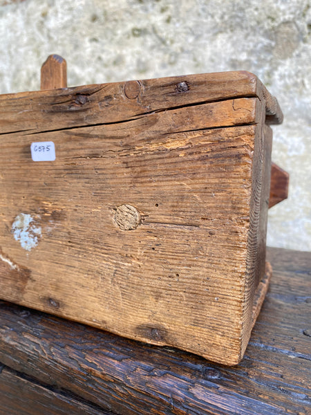 Superb Antique Early 19th Century Pine Drop Down Mousetrap c.1820 - Source Vintage