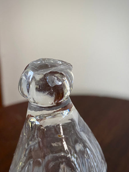 Antique 18th Century Glass Dry Mustard Jar c.1790 - Source Vintage