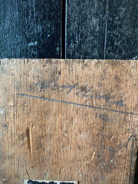 Rare Antique 19th Century Coffin Maker’s Sizing And Design Reference Template Board
