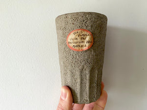 A Rare Late 19th Century Petrified Tumbler From Matlock’s Petrifying Well