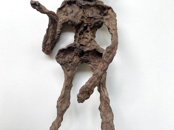 Unusual Early 1900’s Poppet Doll Made From A Dried Root, Used In Folk Magic & Witchcraft - Source Vintage