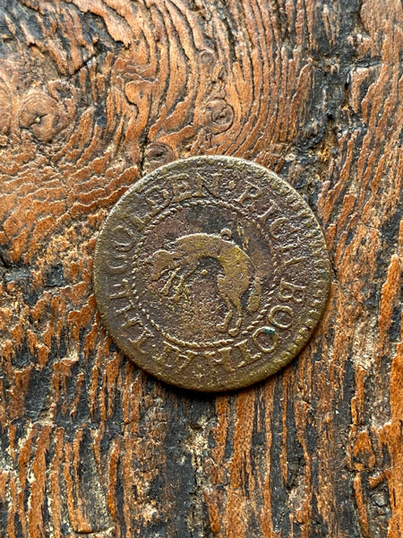 A 375 Year Old Trade Token From Britain’s Most Haunted Pub, ‘The Golden Fleece’, In York - Source Vintage