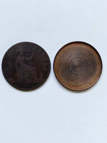 Rare 19th Century Trick Double Headed Coin
