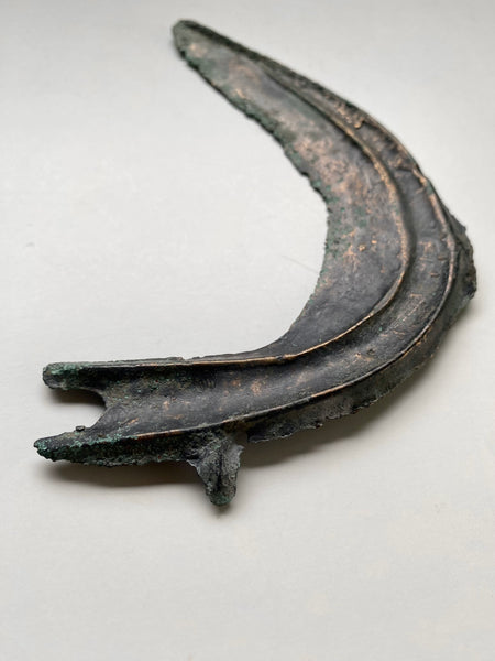 Rare Early Iron Age Bronze Celtic Ritual Sickle c.800-600 BC - Source Vintage