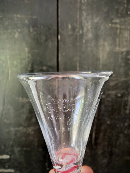 Antique 18th Century Firing Glass c.1770 - Source Vintage