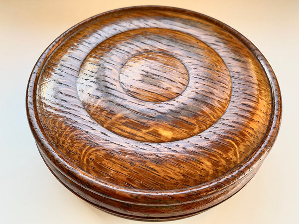 Rare Antique 19th Century Table Snuff Box Made From The Stern Of The Victoria & Albert Paddle Steamer - Source Vintage