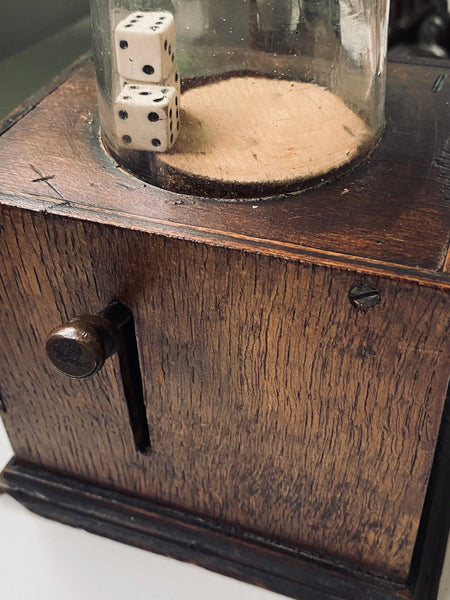Antique WW1 Scratch Built Chuck-A-Luck Gambling Game Named & Dated 1917 - Source Vintage