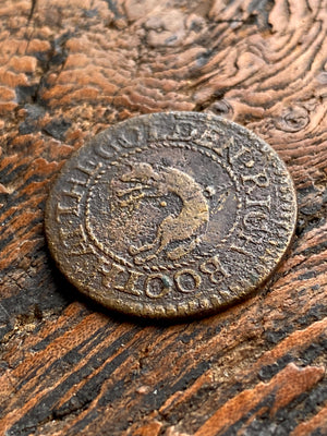 A 375 Year Old Trade Token From Britain’s Most Haunted Pub, ‘The Golden Fleece’, In York
