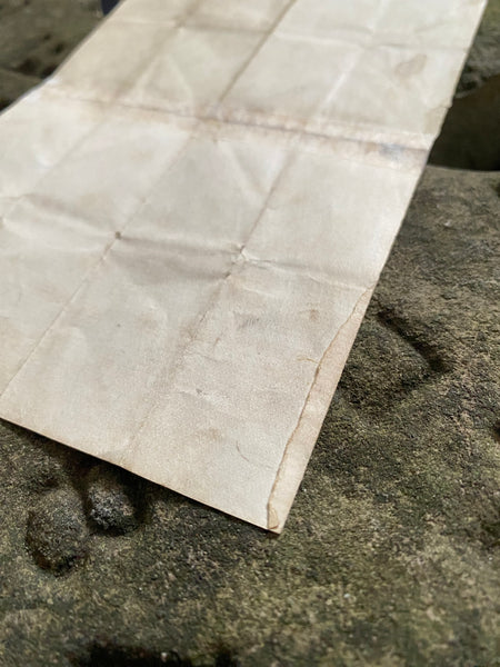 Rare Late 19th Century Handwritten Rebus Love Letter, A Type Of Coded Pictogram Message - Source Vintage