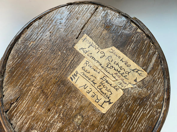 Early George IV Treen Grain Measure & Scoop With Link To The ‘Swing Riots’ Of 1843 With Provenance - Source Vintage