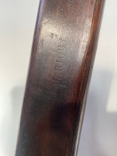 Antique World War 1 British Dummy Practice Rifle Stamped Both Sides