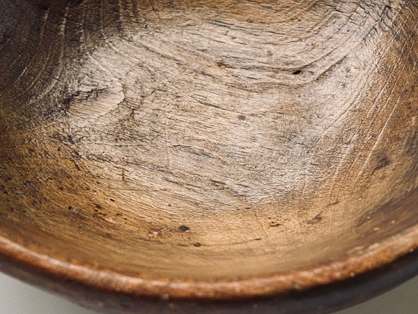 Rare Antique Ripon Workhouse Child’s Sycamore Pauper’s Bowl c.18th-19th Century - Source Vintage