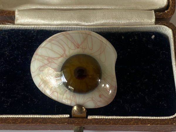 Vintage Medical Glass Eye c.1930’s - Source Vintage