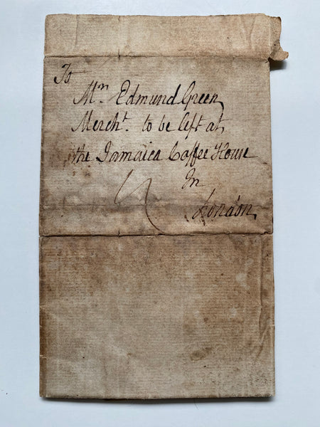 Rare Antique 18th Century Handwritten Letter About American War Of Independence & The Effect It’s Having On A Knaresbrough Man’s Investments