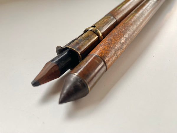 Large WW2 Fire Guard Treen Compass With A Surprise Find (Please Read) - Source Vintage