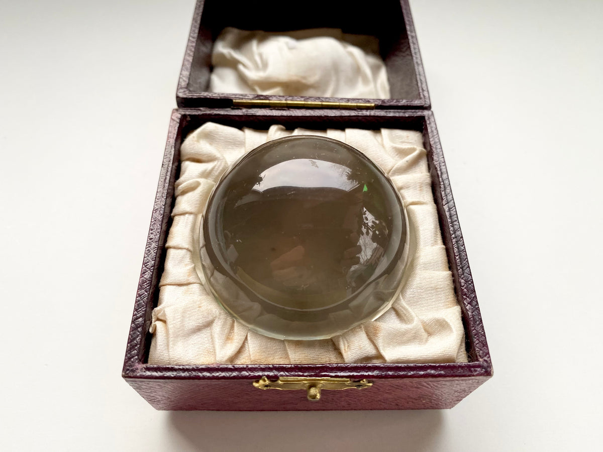 Rare Antique 19th Century Victorian Fortune Teller’s Crystal Ball Boxe ...