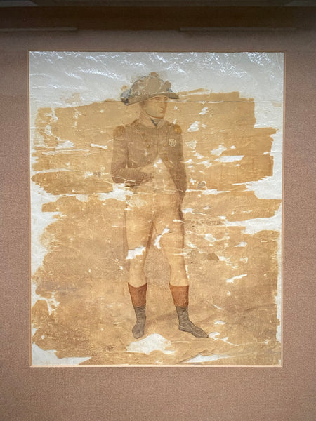 Rare Early 19th Century Engraver’s Proof Of Napoleon At Malmaison On Silk, After Jean-Baptiste Isabey, Engraved By Charles-Louis Lingée And Finished By Richard Cooper c. 1802–1804 - Source Vintage