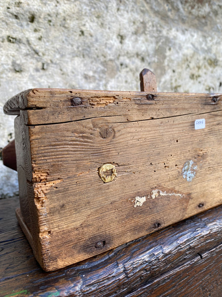 Superb Antique Early 19th Century Pine Drop Down Mousetrap c.1820 - Source Vintage
