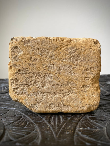 Rare Antique 19th Century Advertising Brick For “Brown’s Tiptop Stone” Possibly A Salesman’s Sample - Source Vintage