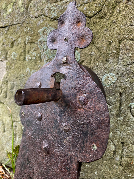 Antique Late 16th-Early 17th Century Iron Lock c.1558-1603 - Source Vintage