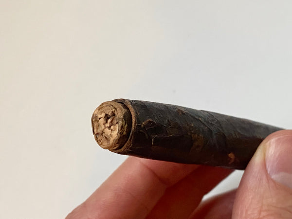Antique Late 19th Century Thermometer Disguised As A Cigar - Source Vintage