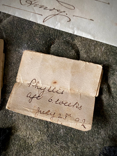 Antique 19th Century Mourning Collection - Source Vintage