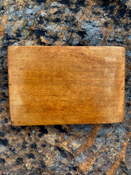 Folk Art Treen Souvenir Crafted By Or For A Serving Sapper With List Of Postings - Initialled & Dated - Source Vintage