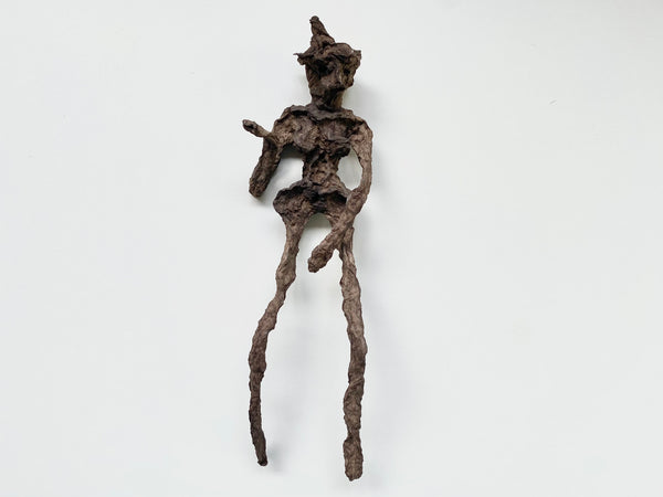 Unusual Early 1900’s Poppet Doll Made From A Dried Root, Used In Folk Magic & Witchcraft - Source Vintage