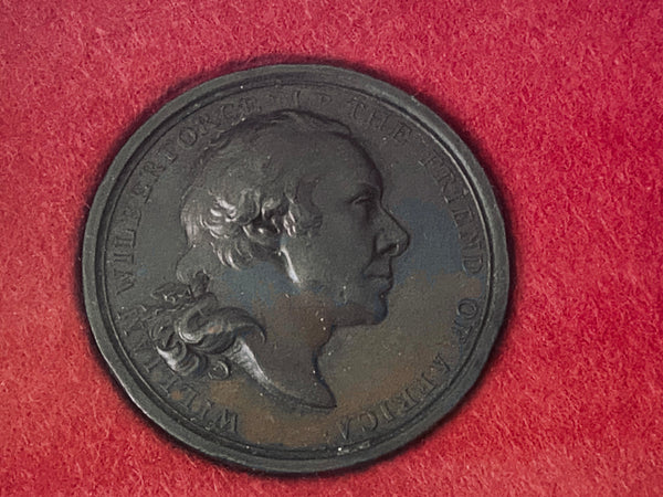 Rare Antique William Wilberforce Slave Abolitionist Medal 1807 - Source Vintage