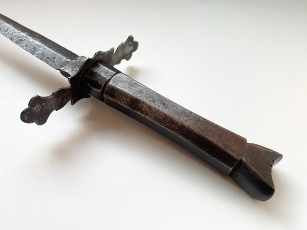 16th-17th Century Steel Quillon Dagger