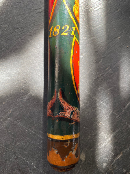 Rare 9" Antique George IV 1821 Exeter Coronation Pocket Warrant Stick