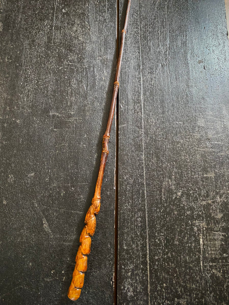 Very Rare Early 19th Century Hazel Wood Wand - Source Vintage