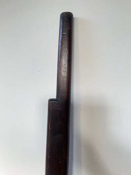 Antique World War 1 British Dummy Practice Rifle Stamped Both Sides