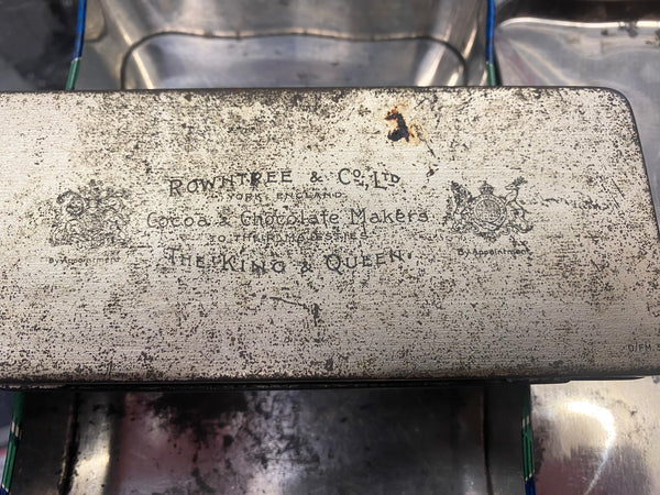 Rare Untouched Rowntree’s Silver Jubilee Chocolate Bar In Original Tin From 1935 - Source Vintage