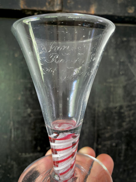 Antique 18th Century Firing Glass c.1770 - Source Vintage
