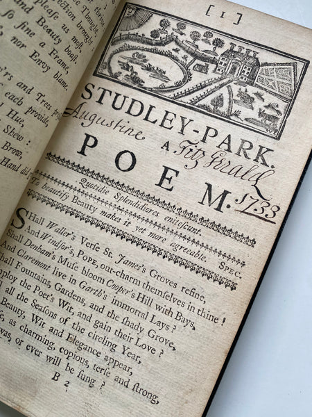 Rare Pairing Of 18th Century Portrait Of Thomas Gent (1693–1778) & Original Copy Of Of His Book, ‘The History of Rippon (1777)’ - Source Vintage