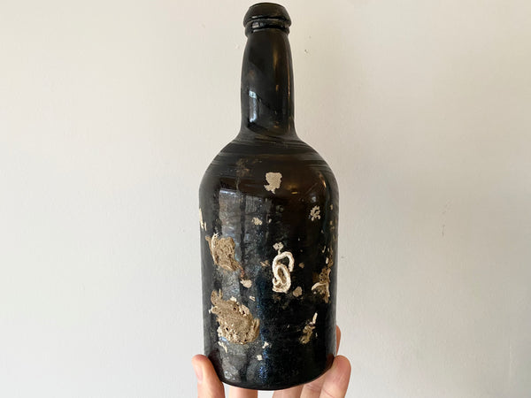 Antique Shipwreck Mallet Bottle c.1820 - Source Vintage