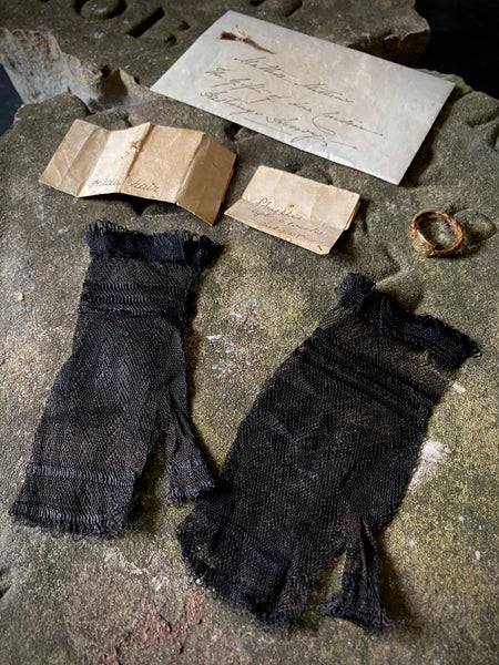 Antique 19th Century Mourning Collection - Source Vintage