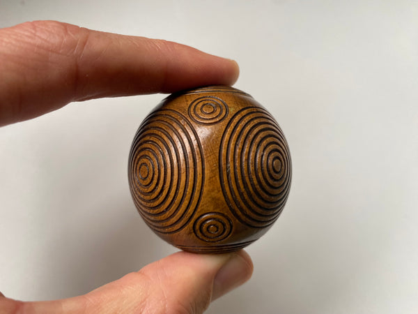 Rare Antique Treen Puzzle Ball c.1820