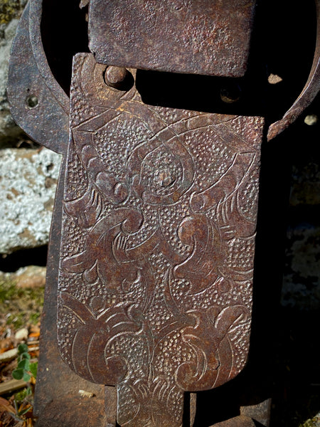 Antique Late 16th-Early 17th Century Iron Lock c.1558-1603 - Source Vintage