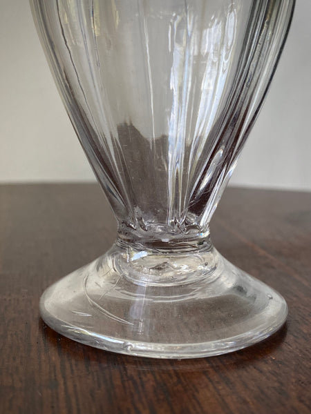 Antique 18th Century Glass Dry Mustard Jar c.1790 - Source Vintage