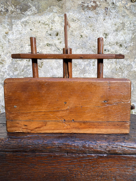 Superb Antique Early 19th Century Pine Drop Down Mousetrap c.1820 - Source Vintage