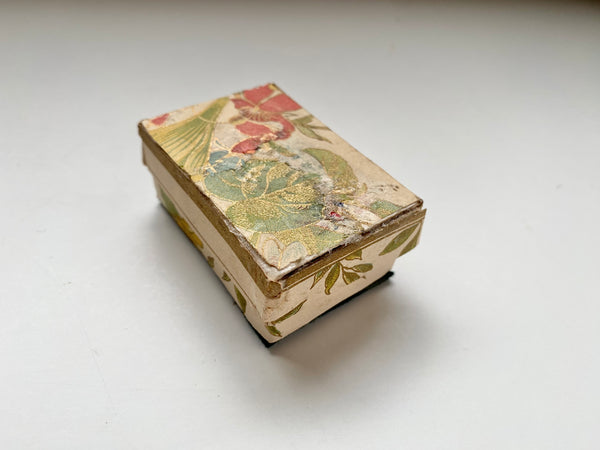 **RESERVED** Charming Antique Early 20th Century Miniature Shoes In Box - Source Vintage